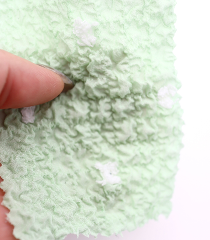 【25SS-205】カットドビードットジャガードシャーリングタフタ　/0.5ｙあたり = ～735円