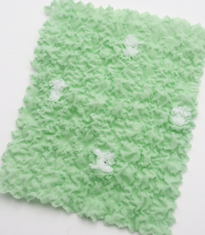 【25SS-205】カットドビードットジャガードシャーリングタフタ　/0.5ｙあたり = ～735円