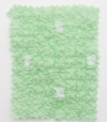 【25SS-205】カットドビードットジャガードシャーリングタフタ　/0.5ｙあたり = ～735円