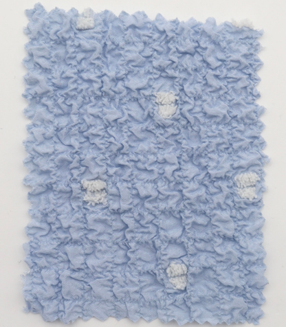 【25SS-205】カットドビードットジャガードシャーリングタフタ　/0.5ｙあたり = ～735円