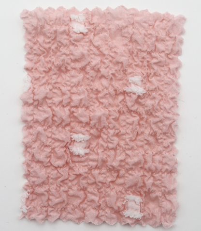 【25SS-205】カットドビードットジャガードシャーリングタフタ　/0.5ｙあたり = ～735円