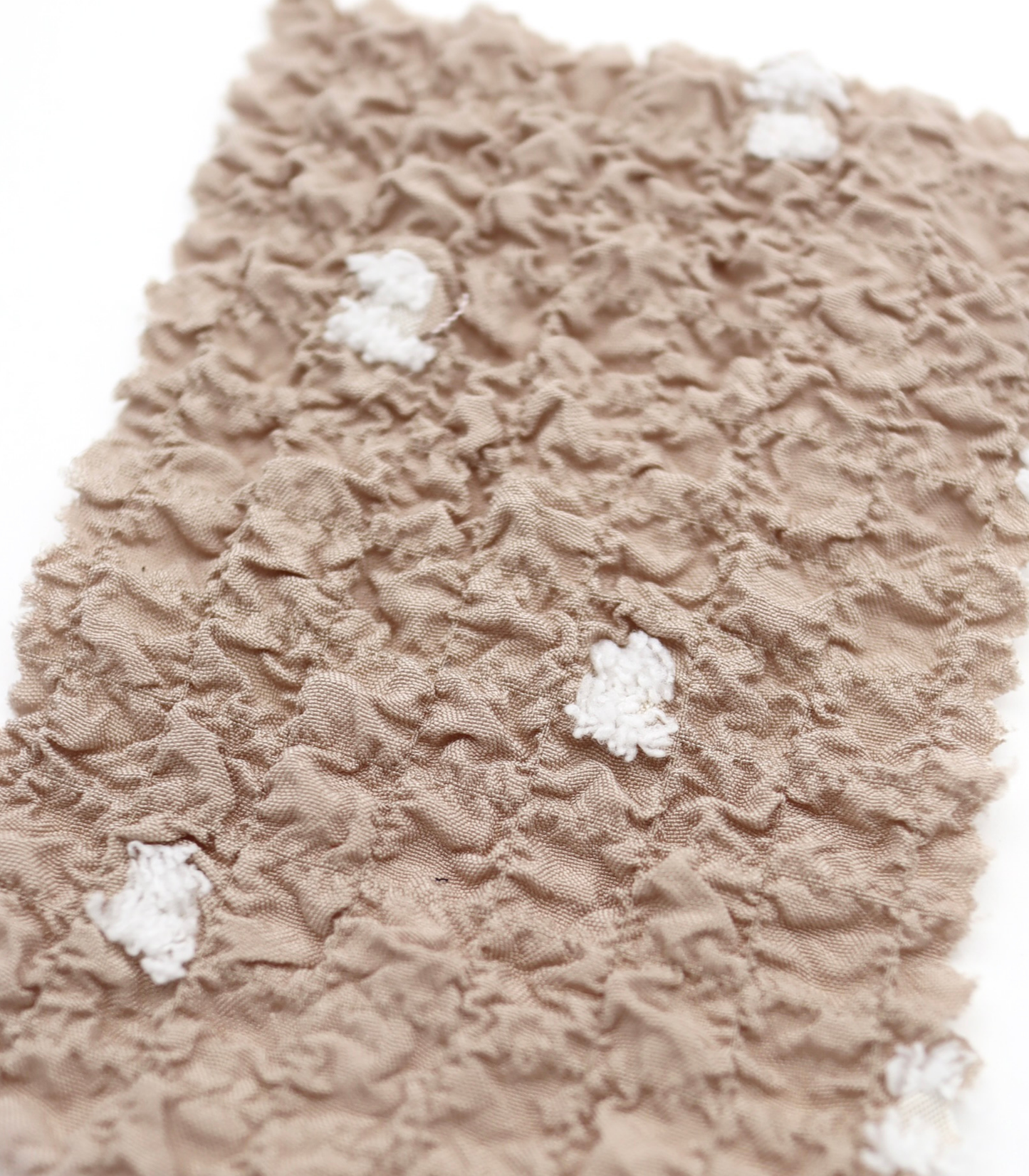 【25SS-205】カットドビードットジャガードシャーリングタフタ　/0.5ｙあたり = ～735円