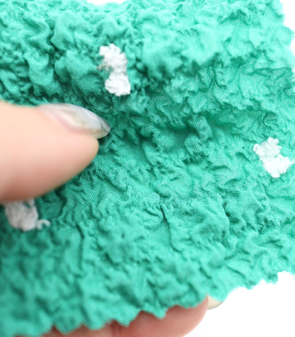 【25SS-205】カットドビードットジャガードシャーリングタフタ　/0.5ｙあたり = ～735円