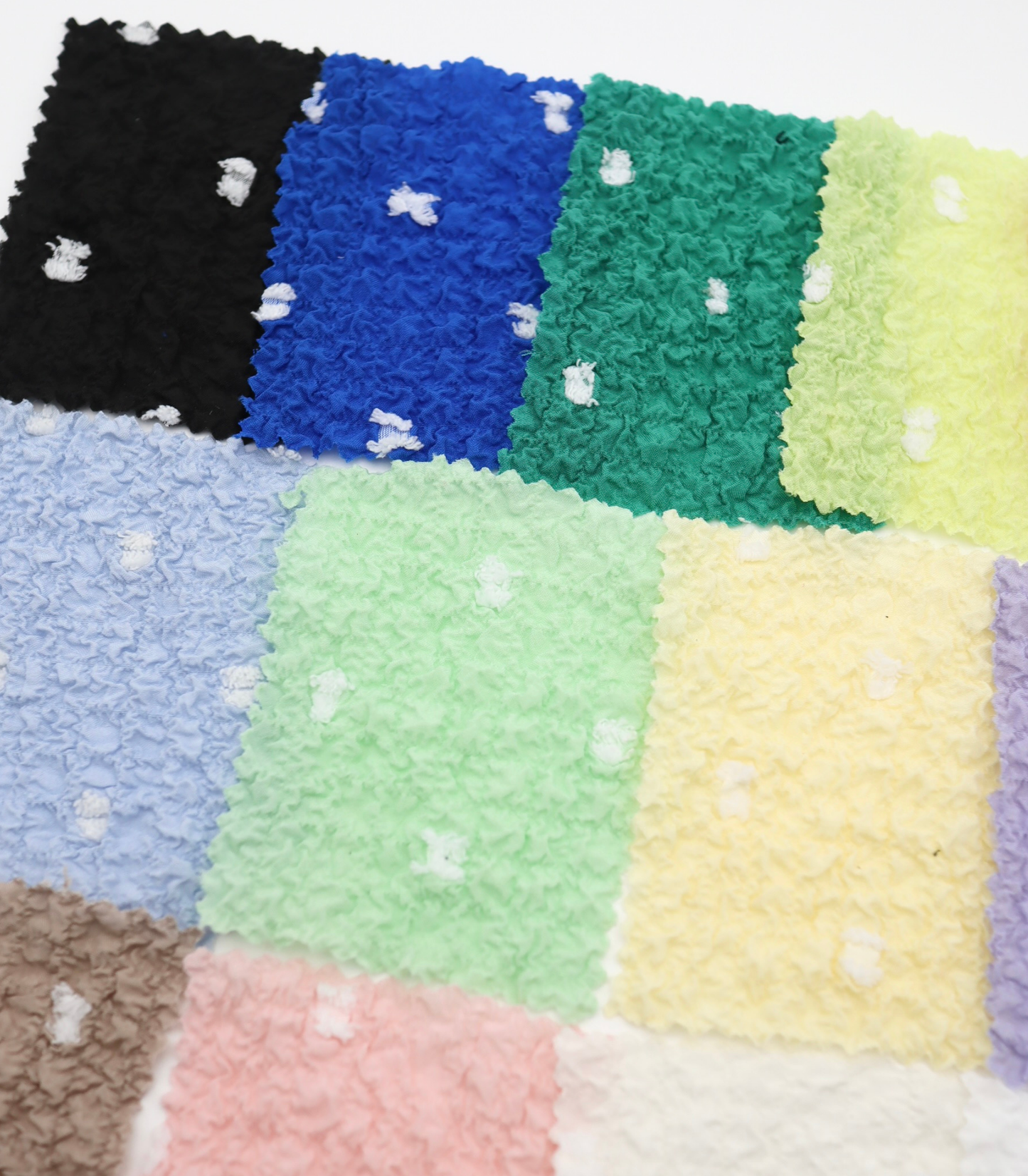 【25SS-205】カットドビードットジャガードシャーリングタフタ　/0.5ｙあたり = ～735円