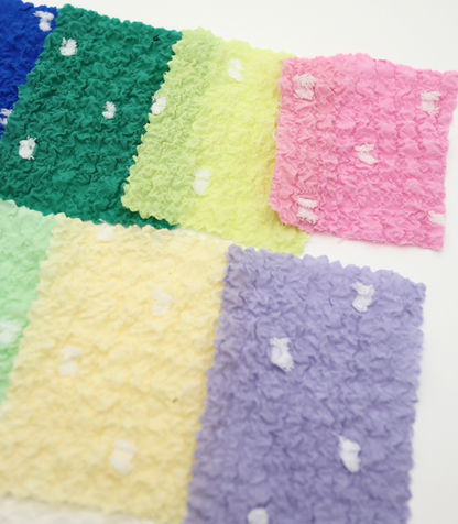 【25SS-205】カットドビードットジャガードシャーリングタフタ　/0.5ｙあたり = ～735円