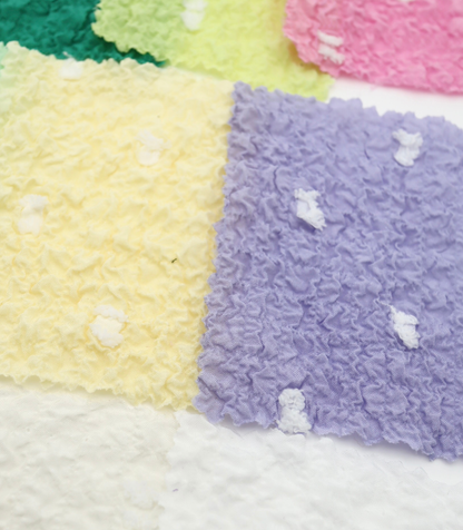 【25SS-205】カットドビードットジャガードシャーリングタフタ　/0.5ｙあたり = ～735円