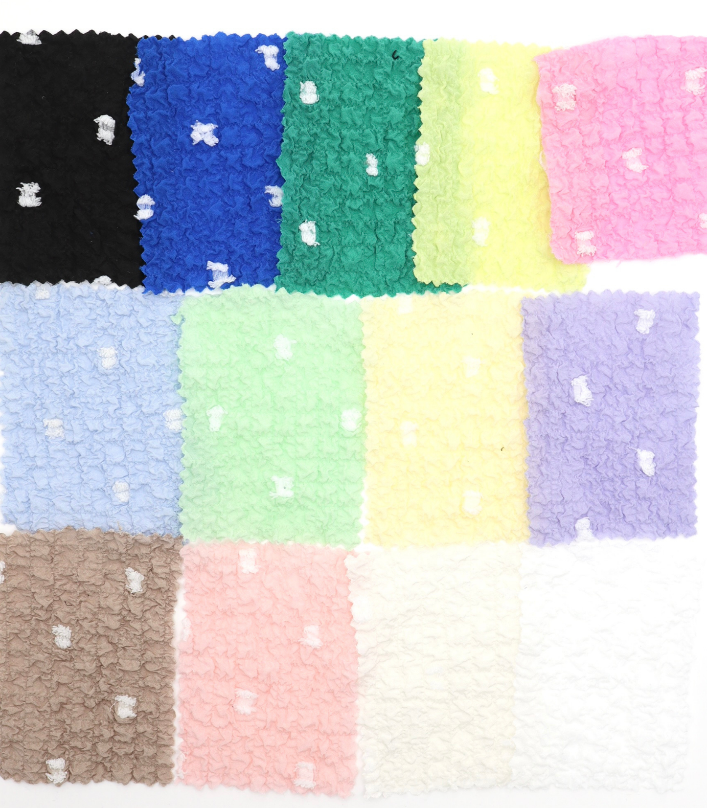 【25SS-205】カットドビードットジャガードシャーリングタフタ　/0.5ｙあたり = ～735円