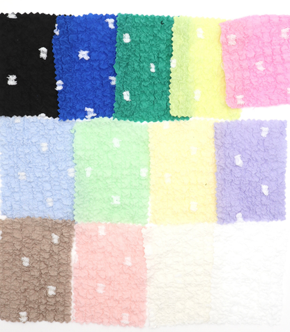 【25SS-205】カットドビードットジャガードシャーリングタフタ　/0.5ｙあたり = ～735円