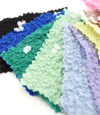 【25SS-205】カットドビードットジャガードシャーリングタフタ　/0.5ｙあたり = ～735円