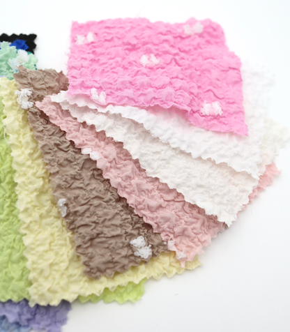 【25SS-205】カットドビードットジャガードシャーリングタフタ　/0.5ｙあたり = ～735円