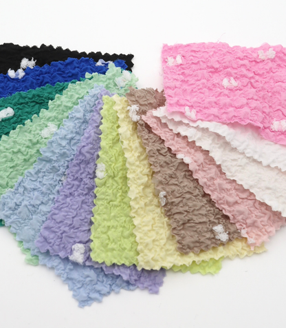 【25SS-205】カットドビードットジャガードシャーリングタフタ　/0.5ｙあたり = ～735円