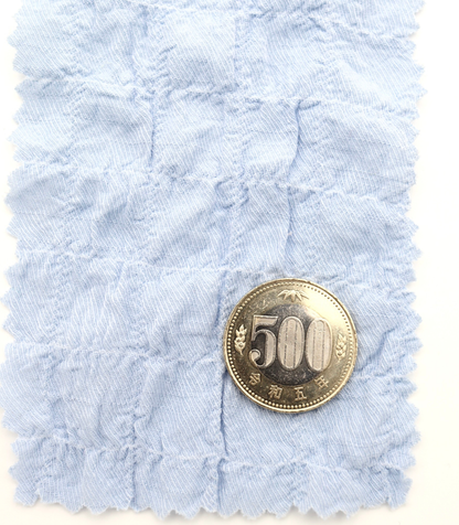 【25SS-207】格子シャーリング風スラブツイル　/0.5ｙあたり = ～ 765円