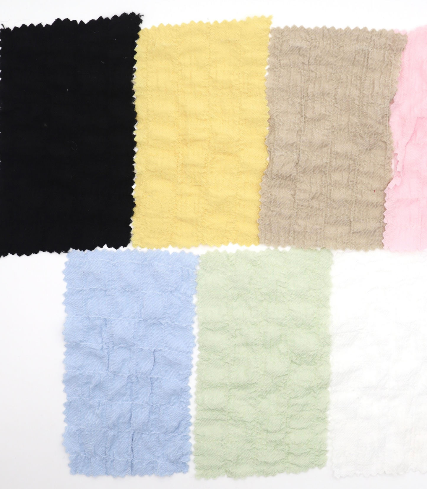 【25SS-207】格子シャーリング風スラブツイル　/0.5ｙあたり = ～ 765円