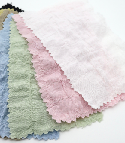 【25SS-207】格子シャーリング風スラブツイル　/0.5ｙあたり = ～ 765円