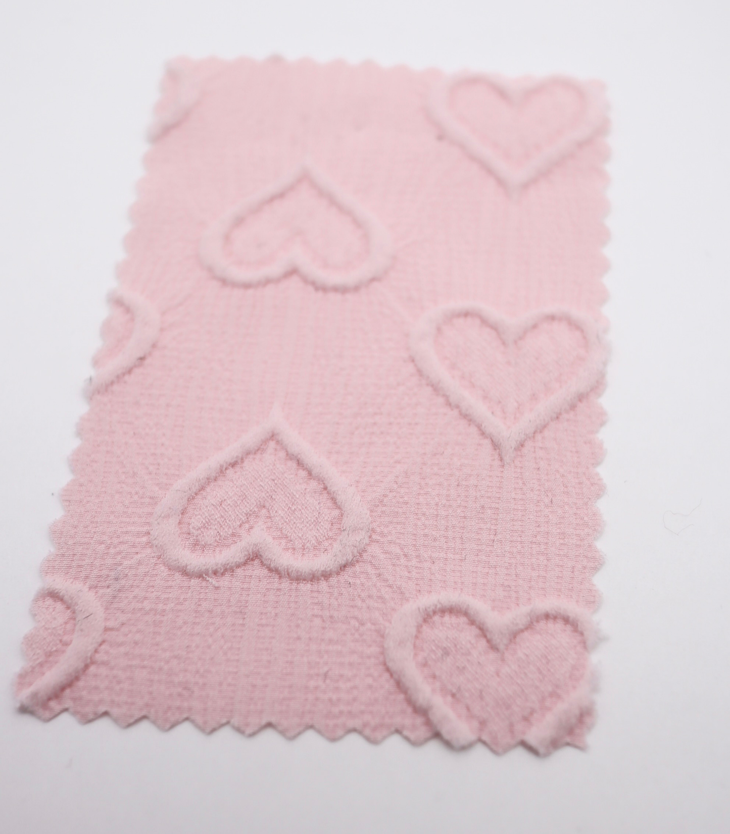 【25SS-043】ぷっくりハートふくれジャガード楊柳シフォン　0.5ｙあたり=～780円