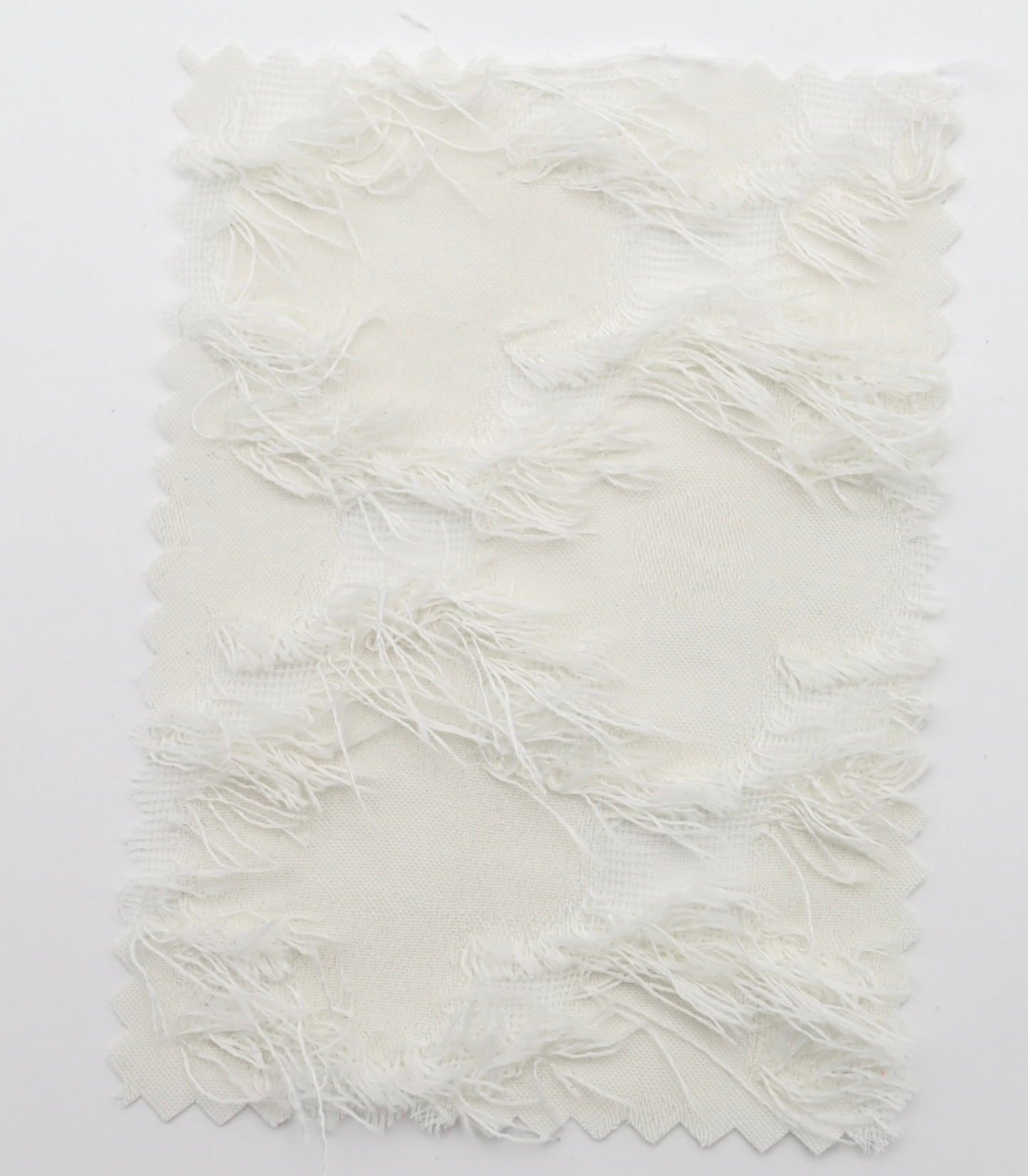 【25SS-379】フリンジトリミングフラワージャガードシフォン　/0.5ｙあたり = ～860円