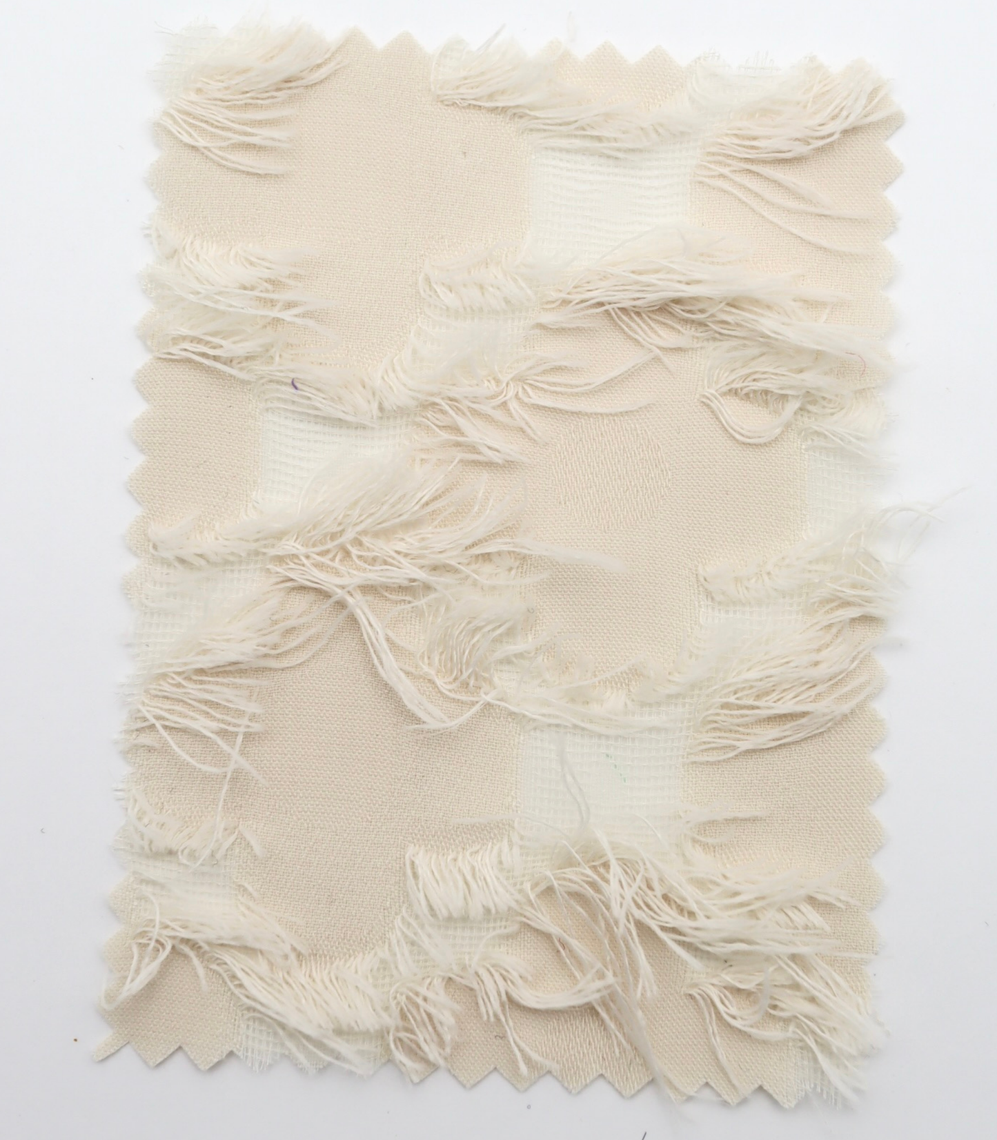 【25SS-379】フリンジトリミングフラワージャガードシフォン　/0.5ｙあたり = ～860円