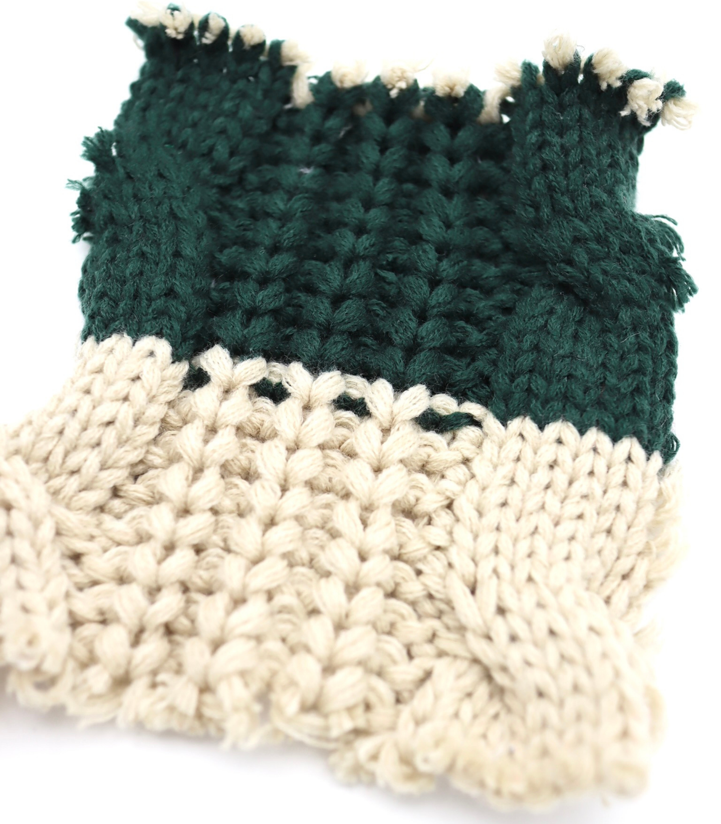 【25SS-106】ローゲージボーダーケーブルニット　/0.5ｙあたり = ～1950円