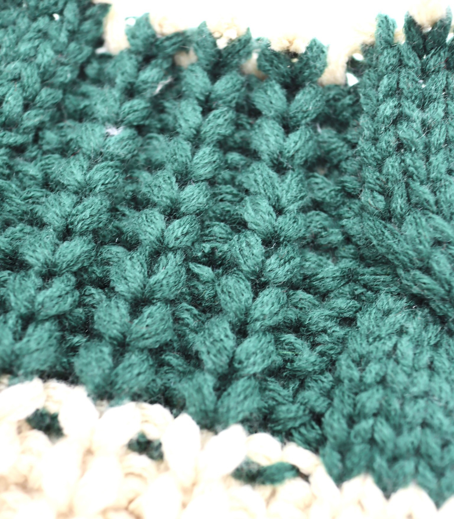 【25SS-106】ローゲージボーダーケーブルニット　/0.5ｙあたり = ～1950円