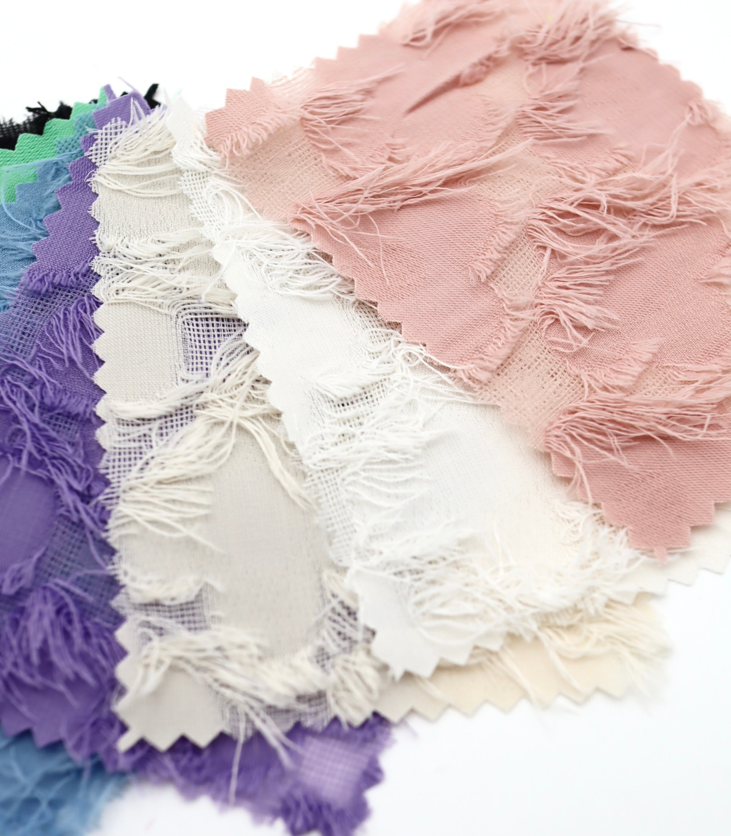 【25SS-379】フリンジトリミングフラワージャガードシフォン　/0.5ｙあたり = ～860円