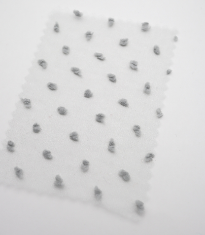 【25SS-067】もこもこカットドビードットキラキラしぼしぼオーガンジー　/0.5ｙあたり = ～605円