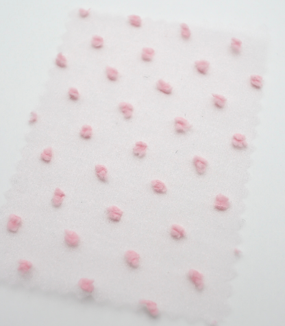 【25SS-067】もこもこカットドビードットキラキラしぼしぼオーガンジー　/0.5ｙあたり = ～605円