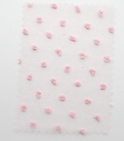 【25SS-067】もこもこカットドビードットキラキラしぼしぼオーガンジー　/0.5ｙあたり = ～605円