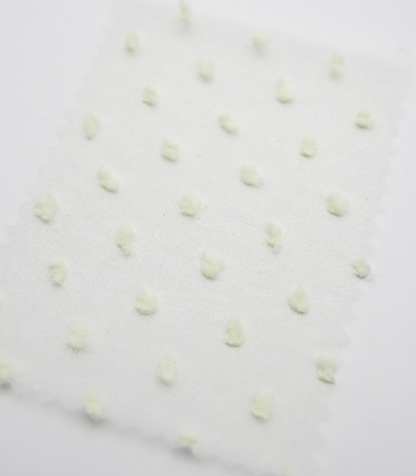 【25SS-067】もこもこカットドビードットキラキラしぼしぼオーガンジー　/0.5ｙあたり = ～605円