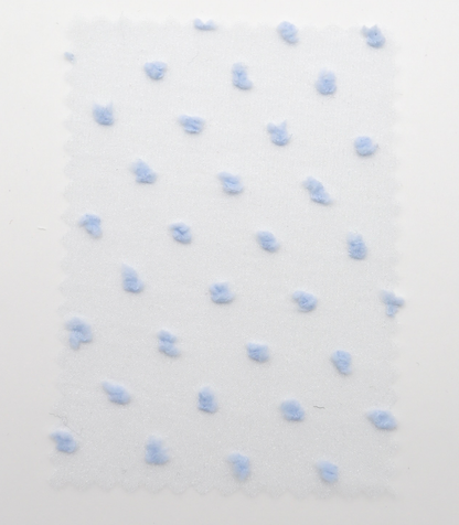 【25SS-067】もこもこカットドビードットキラキラしぼしぼオーガンジー　/0.5ｙあたり = ～605円