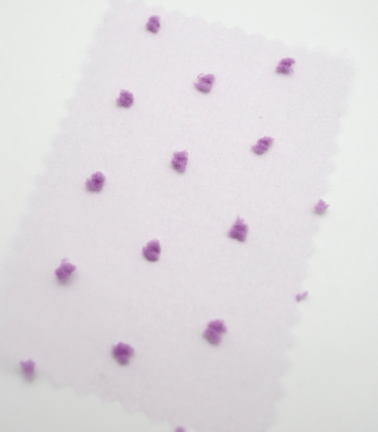 【25SS-374】もこもこカットドビードットキラキラしぼオーガンジー　/0.5ｙあたり = ～715円