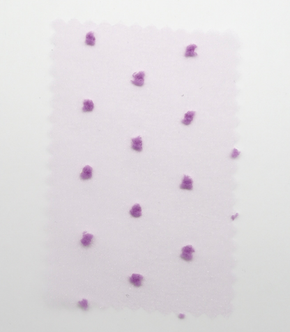 【25SS-374】もこもこカットドビードットキラキラしぼオーガンジー　/0.5ｙあたり = ～715円