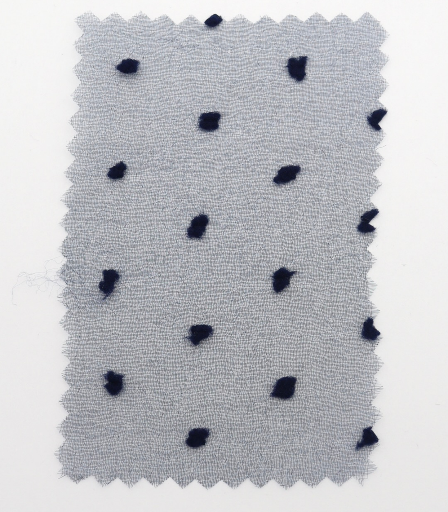 【25SS-374】もこもこカットドビードットキラキラしぼオーガンジー　/0.5ｙあたり = ～715円