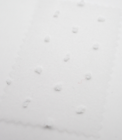 【25SS-374】もこもこカットドビードットキラキラしぼオーガンジー　/0.5ｙあたり = ～715円