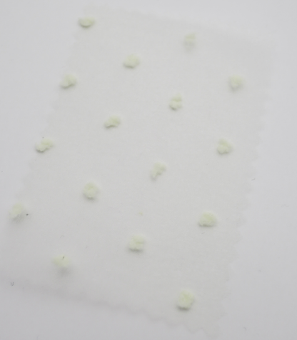 【25SS-374】もこもこカットドビードットキラキラしぼオーガンジー　/0.5ｙあたり = ～715円