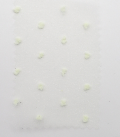 【25SS-374】もこもこカットドビードットキラキラしぼオーガンジー　/0.5ｙあたり = ～715円