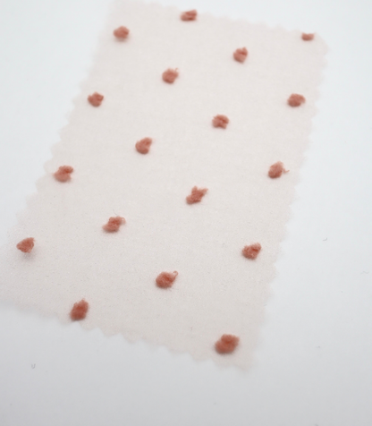 【25SS-374】もこもこカットドビードットキラキラしぼオーガンジー　/0.5ｙあたり = ～715円