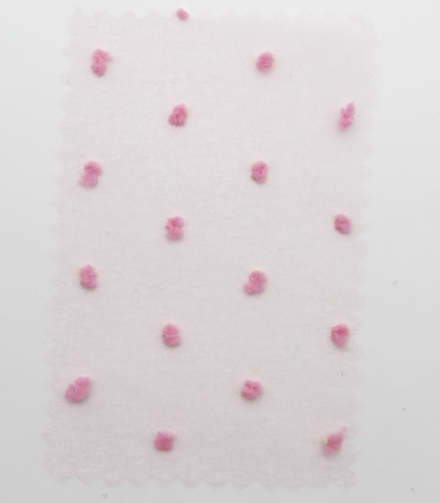 【25SS-374】もこもこカットドビードットキラキラしぼオーガンジー　/0.5ｙあたり = ～715円