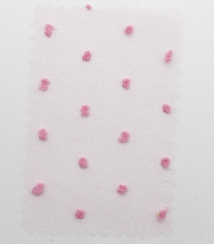 【25SS-374】もこもこカットドビードットキラキラしぼオーガンジー　/0.5ｙあたり = ～715円