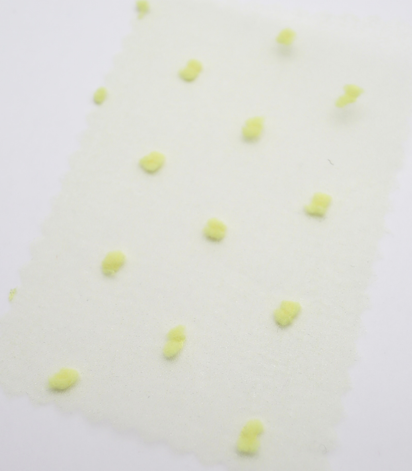 【25SS-374】もこもこカットドビードットキラキラしぼオーガンジー　/0.5ｙあたり = ～715円