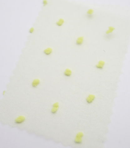 【25SS-374】もこもこカットドビードットキラキラしぼオーガンジー　/0.5ｙあたり = ～715円