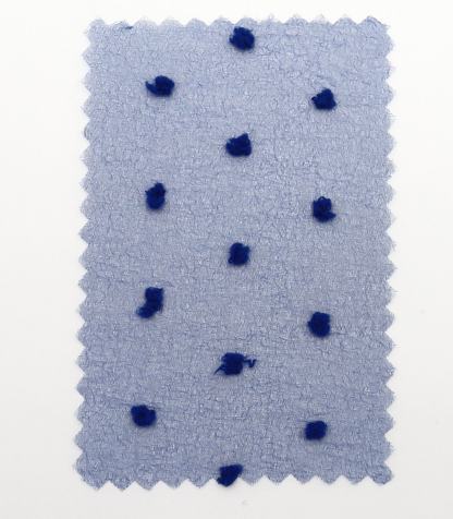 【25SS-374】もこもこカットドビードットキラキラしぼオーガンジー　/0.5ｙあたり = ～715円