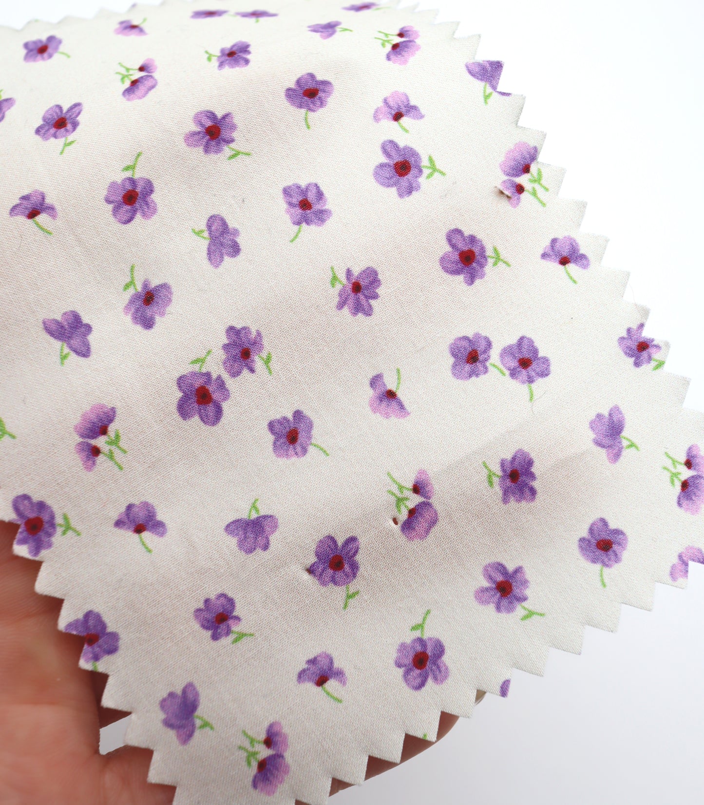 【25SS-232】小花柄プリント綿ローン　/0.5ｙあたり = ～715円