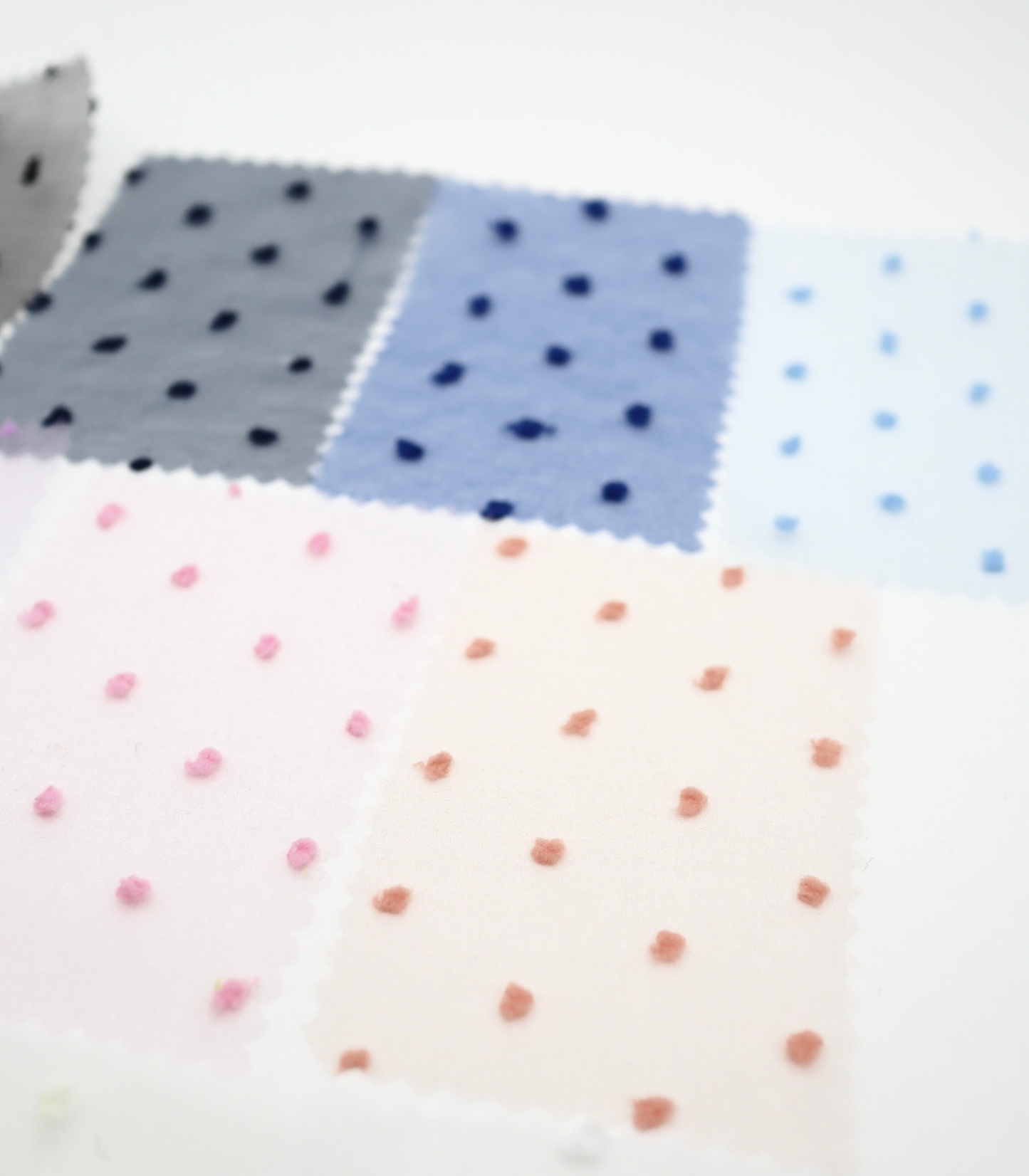 【25SS-374】もこもこカットドビードットキラキラしぼオーガンジー　/0.5ｙあたり = ～715円