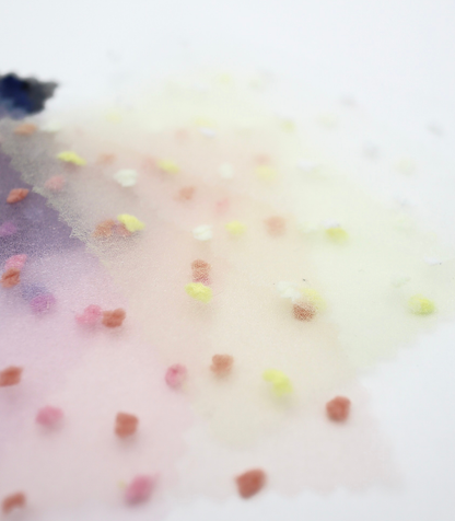 【25SS-374】もこもこカットドビードットキラキラしぼオーガンジー　/0.5ｙあたり = ～715円