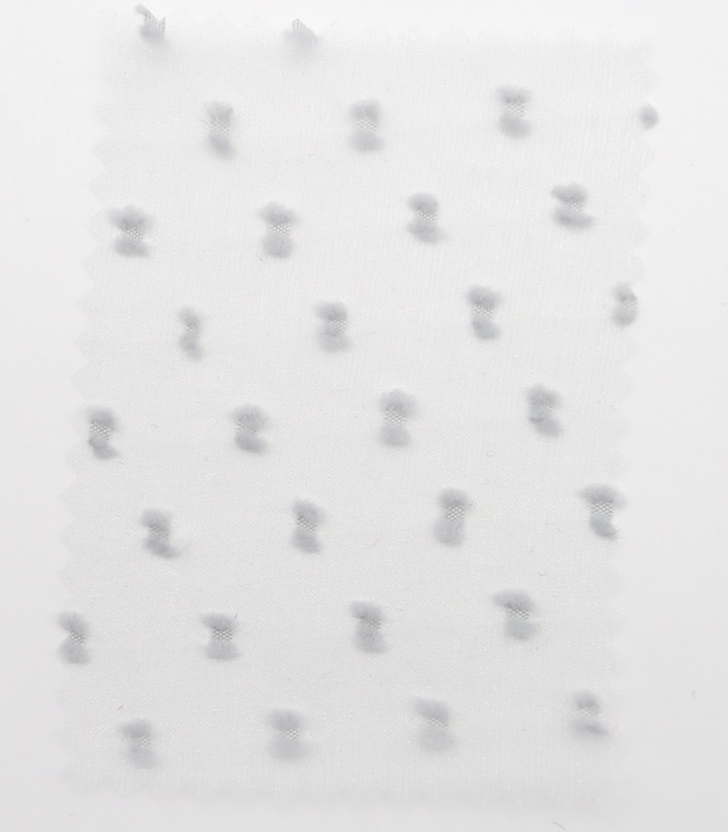 【25SS-375】フリンジドットジャガードシボオーガンジー　/0.5ｙあたり = ～715円