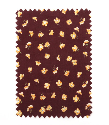 【25SS-232】小花柄プリント綿ローン　/0.5ｙあたり = ～715円