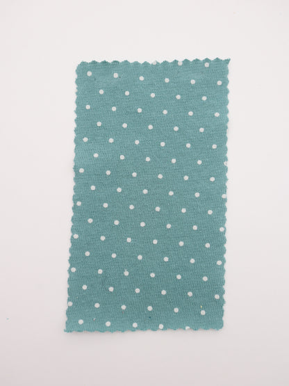 プチドット・コットン天竺｜147cm広幅・綿100%｜ドッグウェア・ベビー服・インナー向け｜26SS-034【生地仕入れ代行卸】