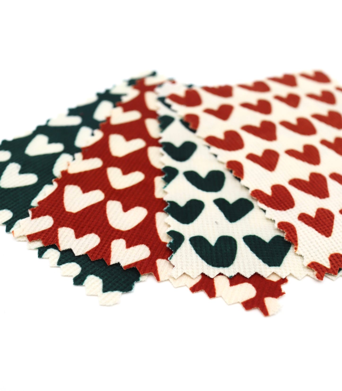 【25SS-026】ハートプリントコーデュロイ　/0.5ｙあたり=～735円