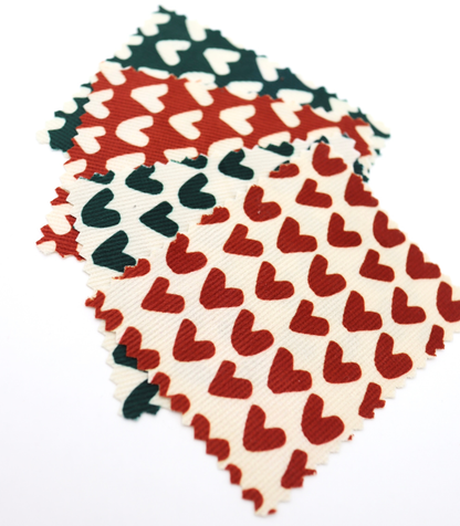 【25SS-026】ハートプリントコーデュロイ　/0.5ｙあたり=～735円