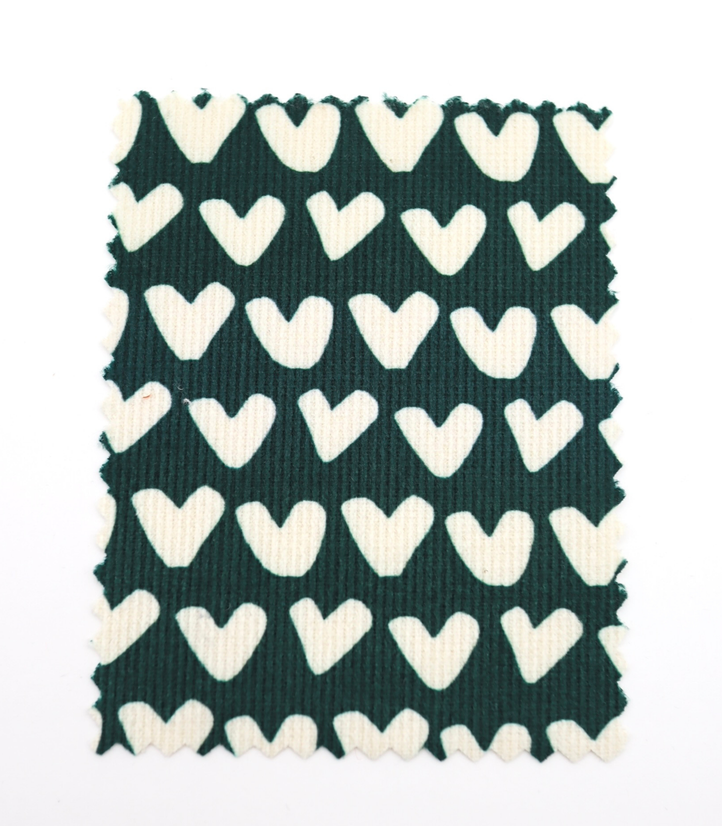 【25SS-026】ハートプリントコーデュロイ　/0.5ｙあたり=～735円